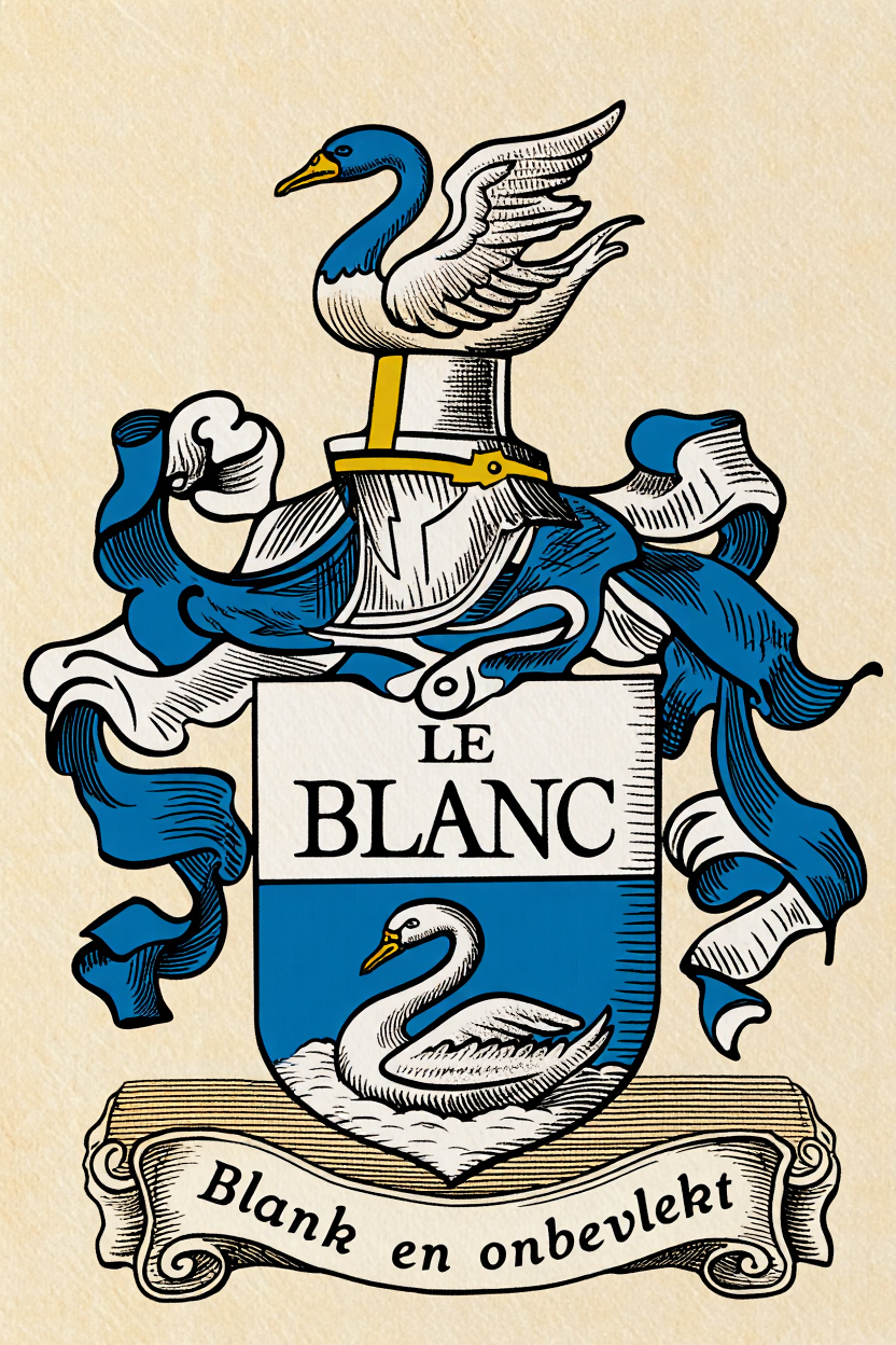 Familiewapen van de achternaam LE BLANC