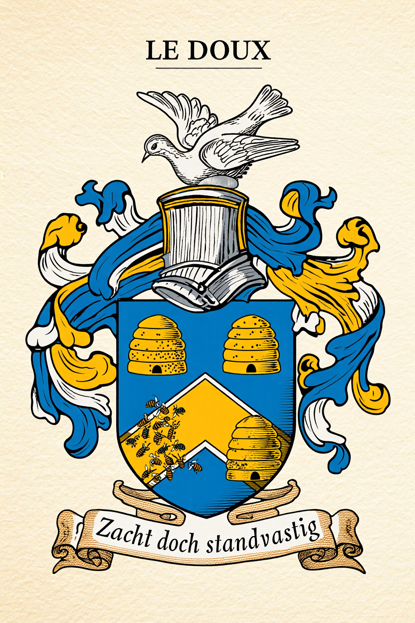 Familiewapen van de achternaam LE DOUX