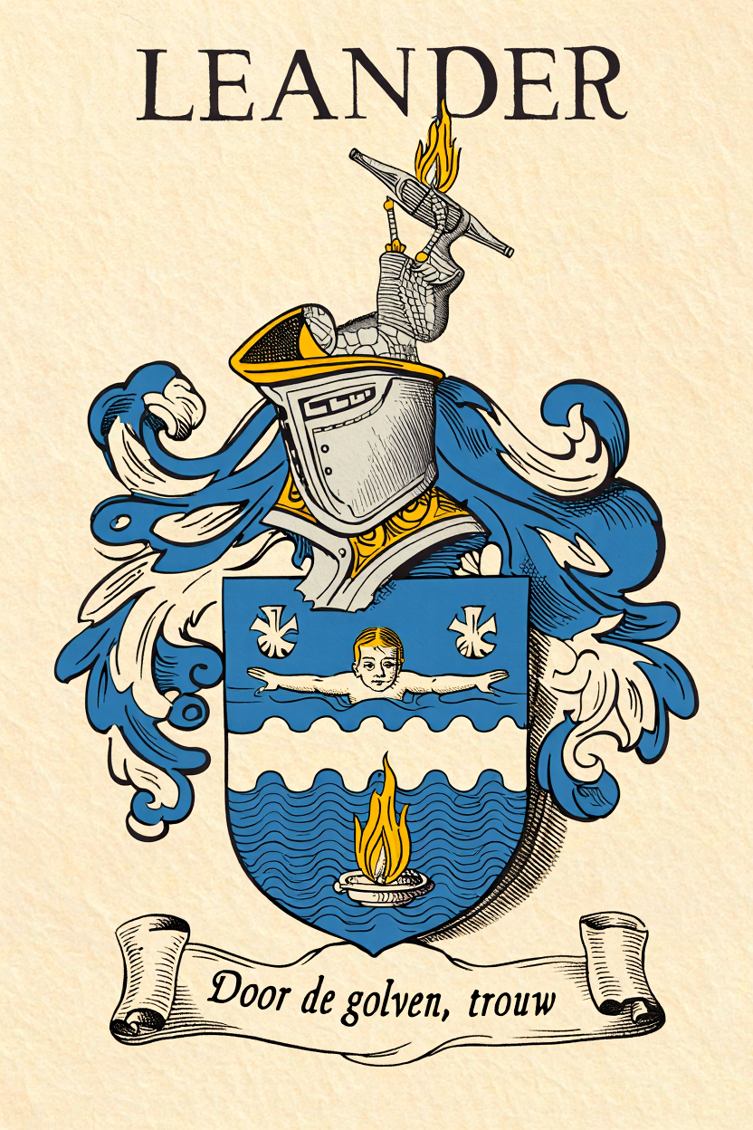 Familiewapen van de achternaam LEANDER