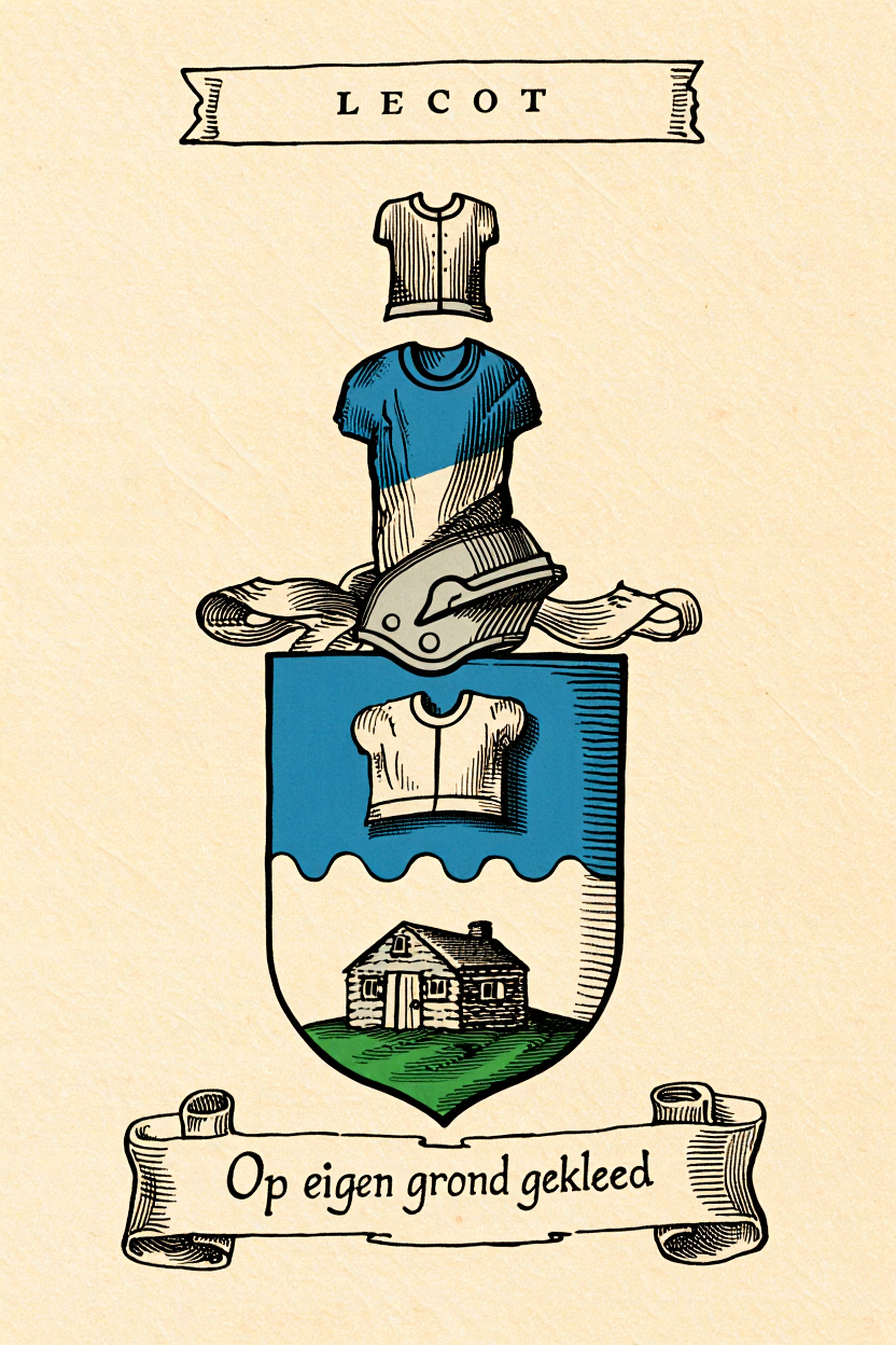 Familiewapen van de achternaam LECOT