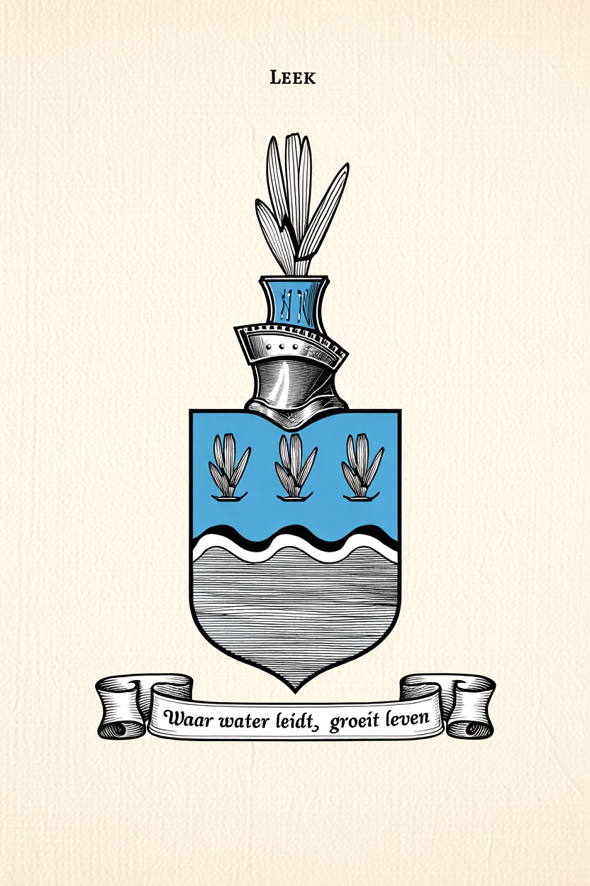 Familiewapen van de achternaam LEEK