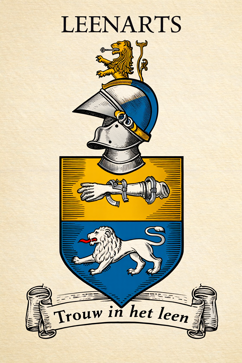 Familiewapen van de achternaam LEENARTS