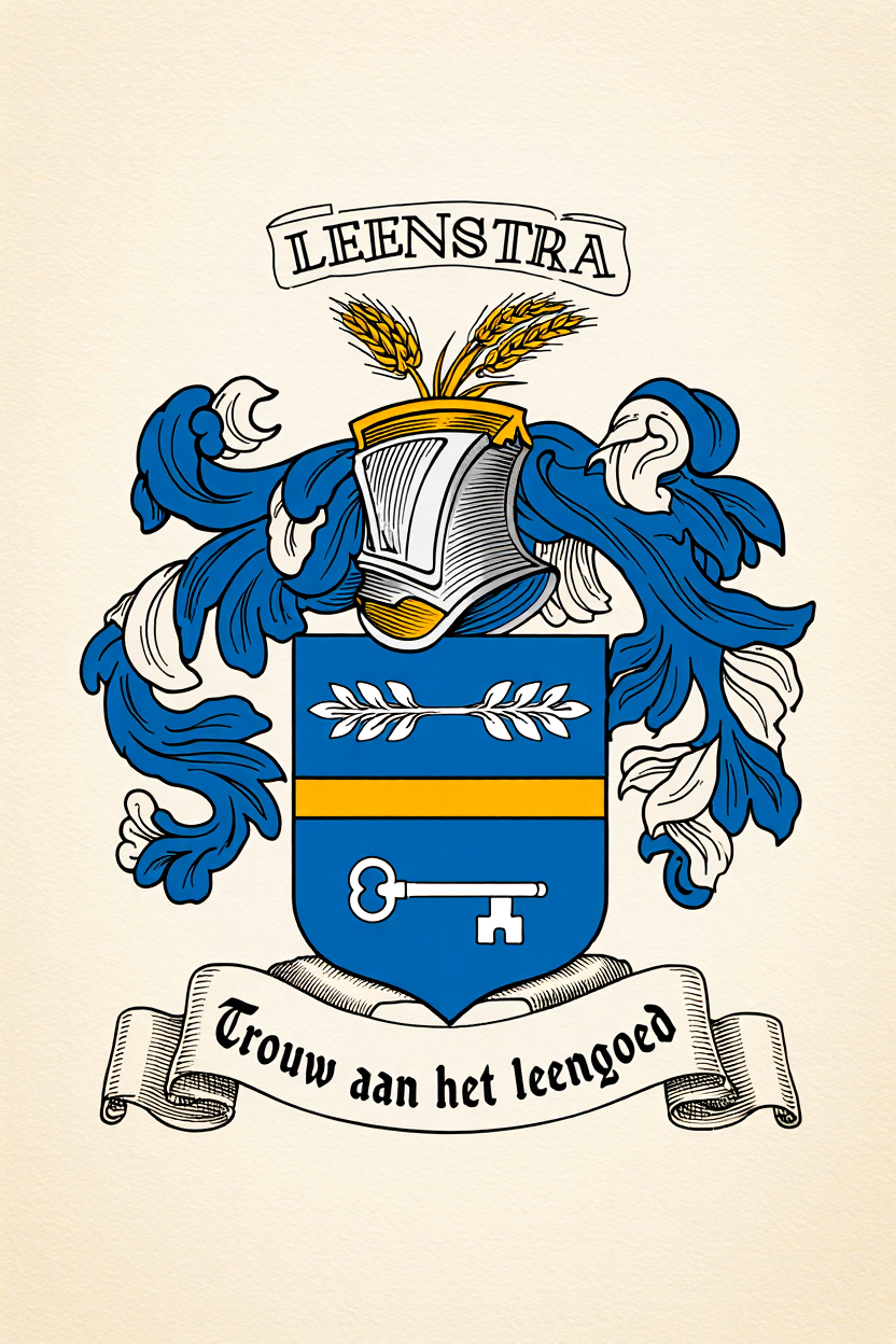 Familiewapen van de achternaam LEENSTRA