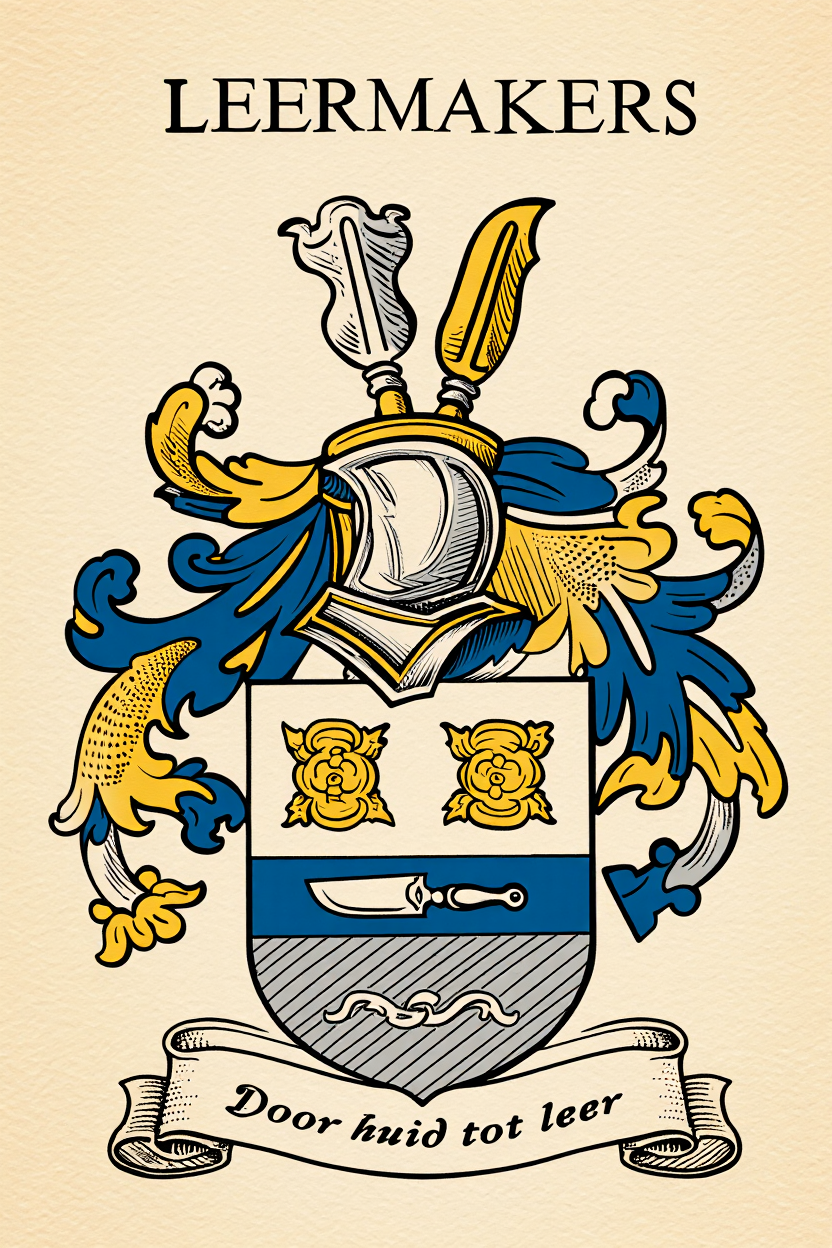 Familiewapen van de achternaam LEERMAKERS