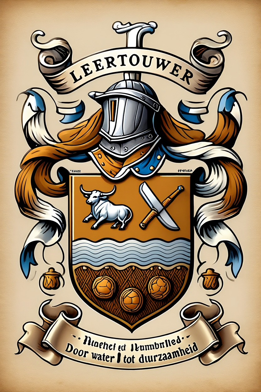 Familiewapen van de achternaam LEERTOUWER