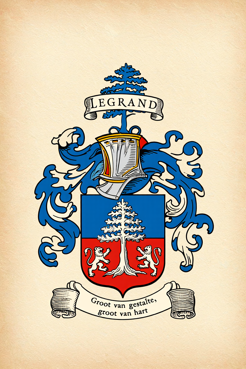 Familiewapen van de achternaam LEGRAND