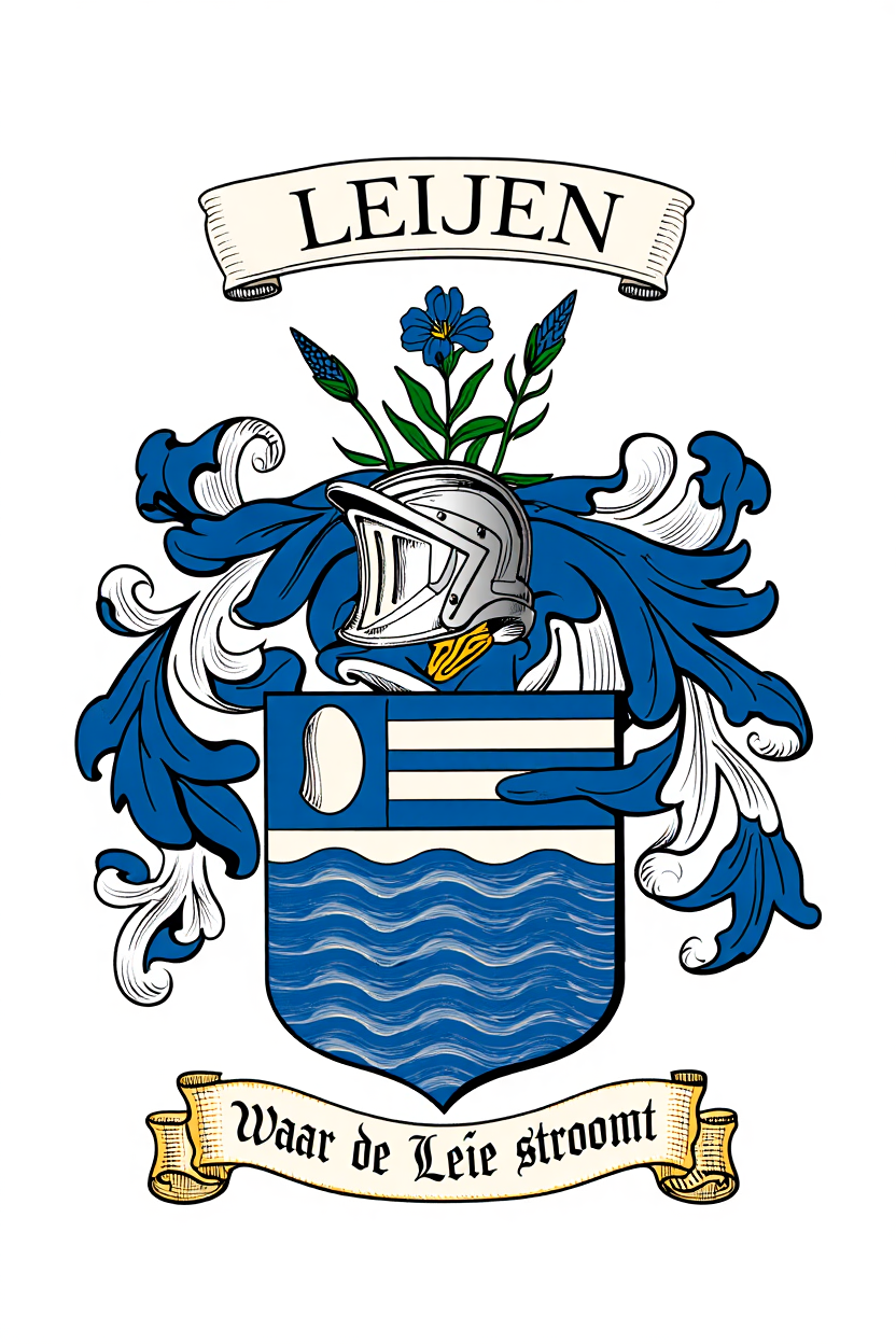 Familiewapen van de achternaam LEIJEN