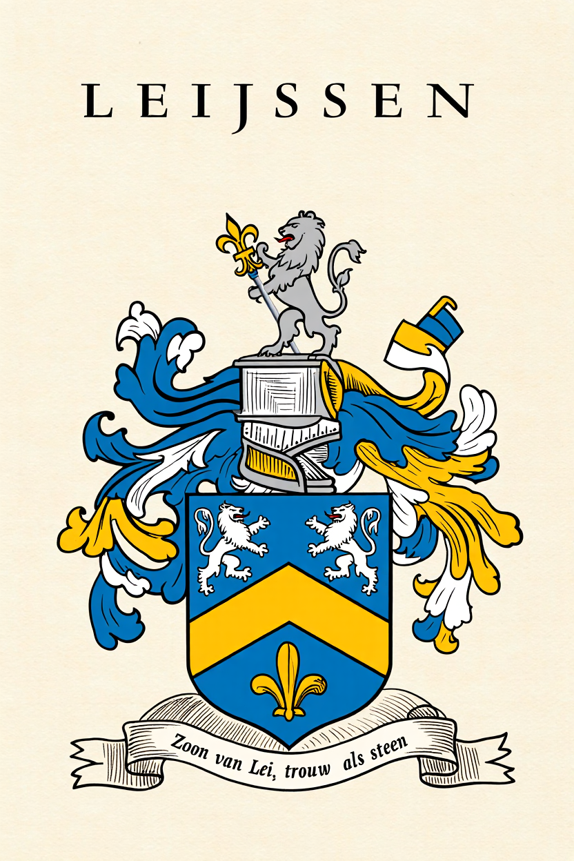 Familiewapen van de achternaam LEIJSSEN