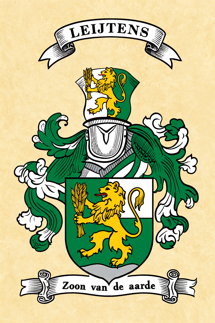 Familiewapen van de achternaam LEIJTENS