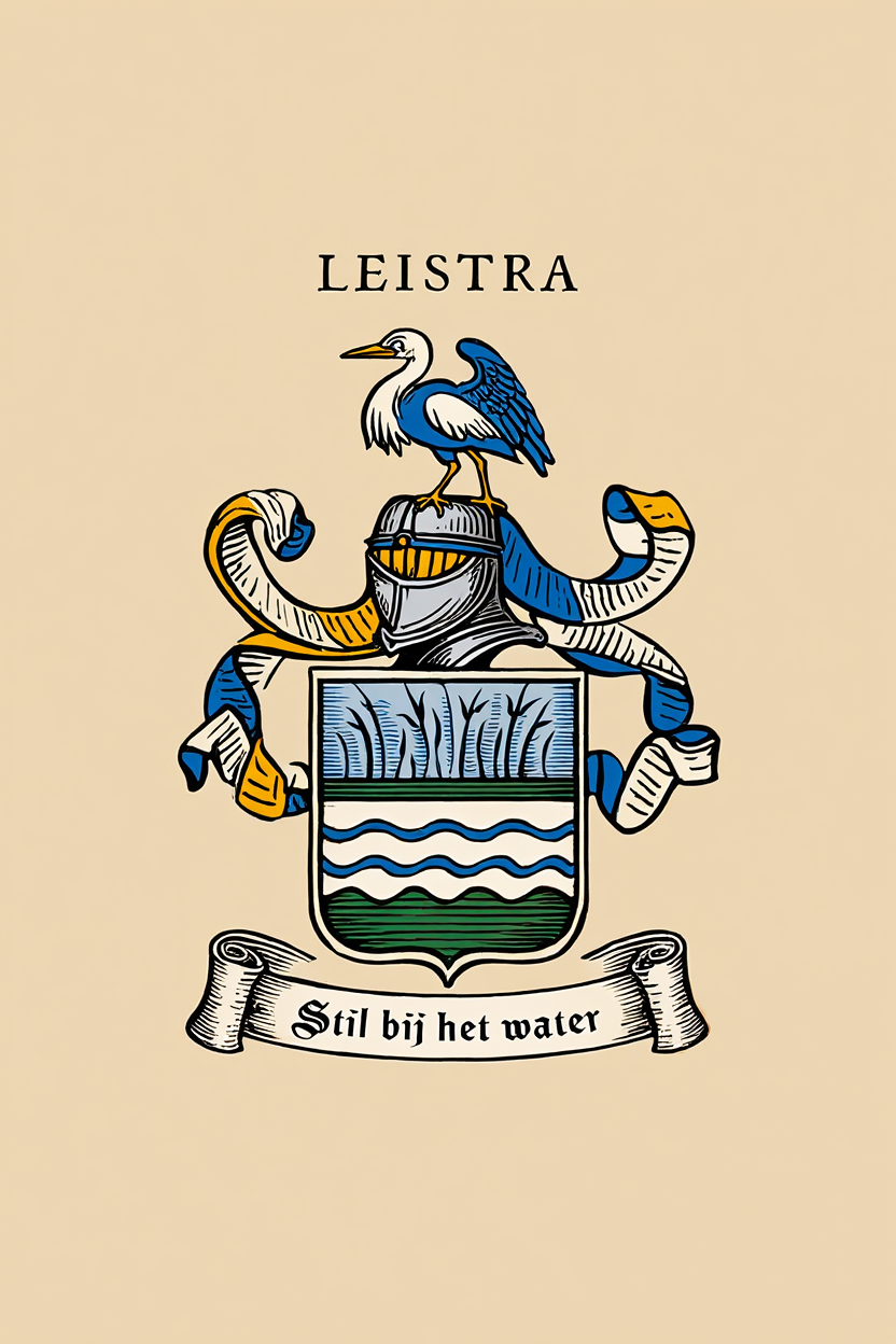 Familiewapen van de achternaam LEISTRA