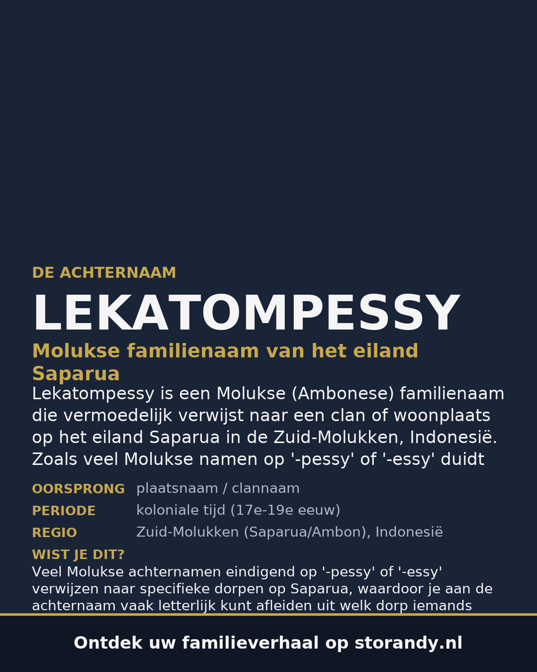Familiewapen van de achternaam LEKATOMPESSY