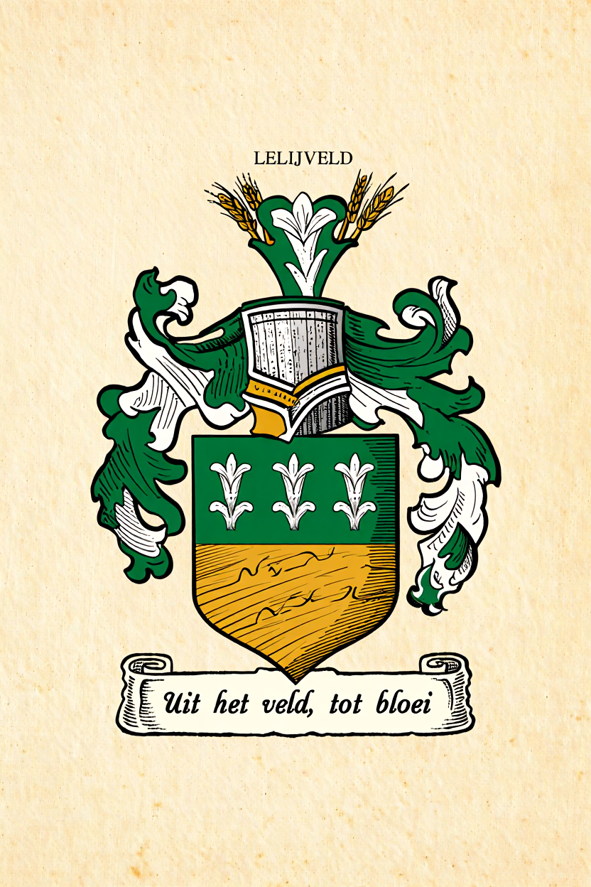 Familiewapen van de achternaam LELIJVELD