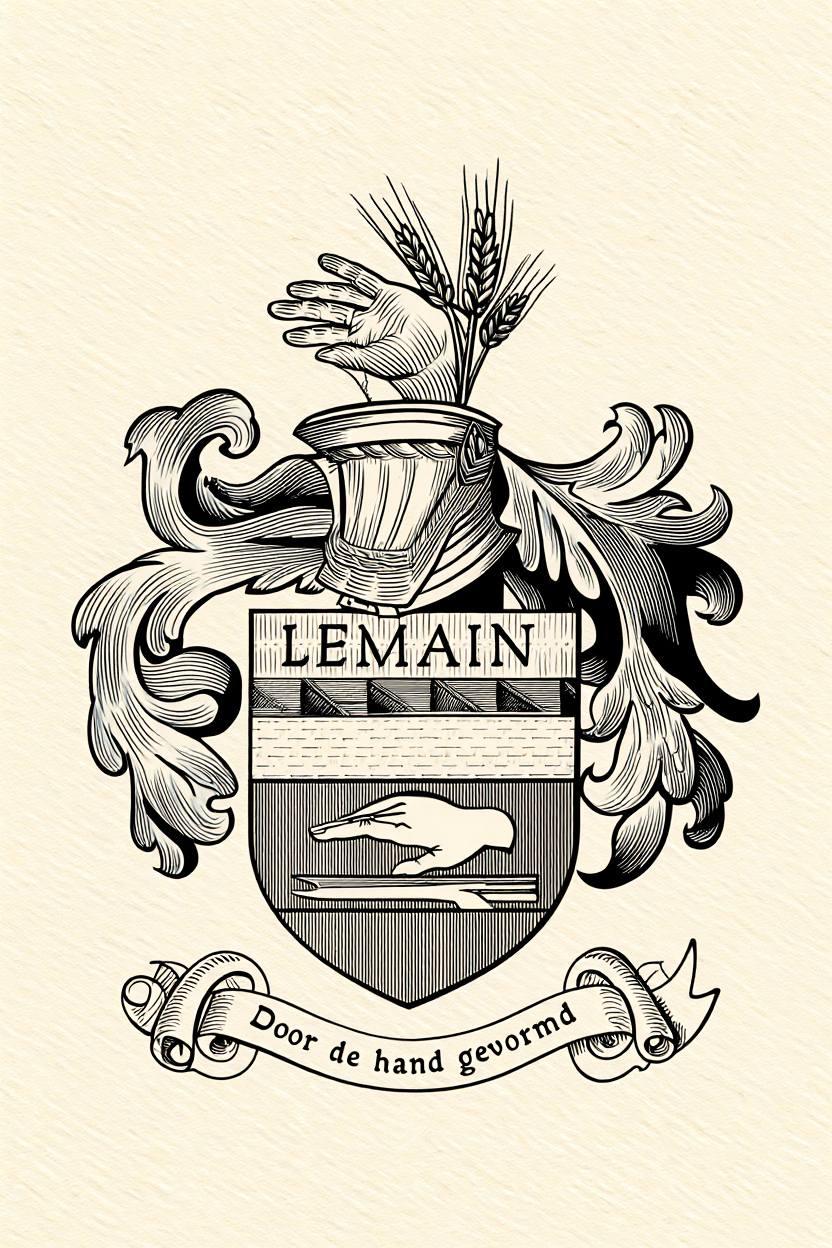 Familiewapen van de achternaam LEMAIN