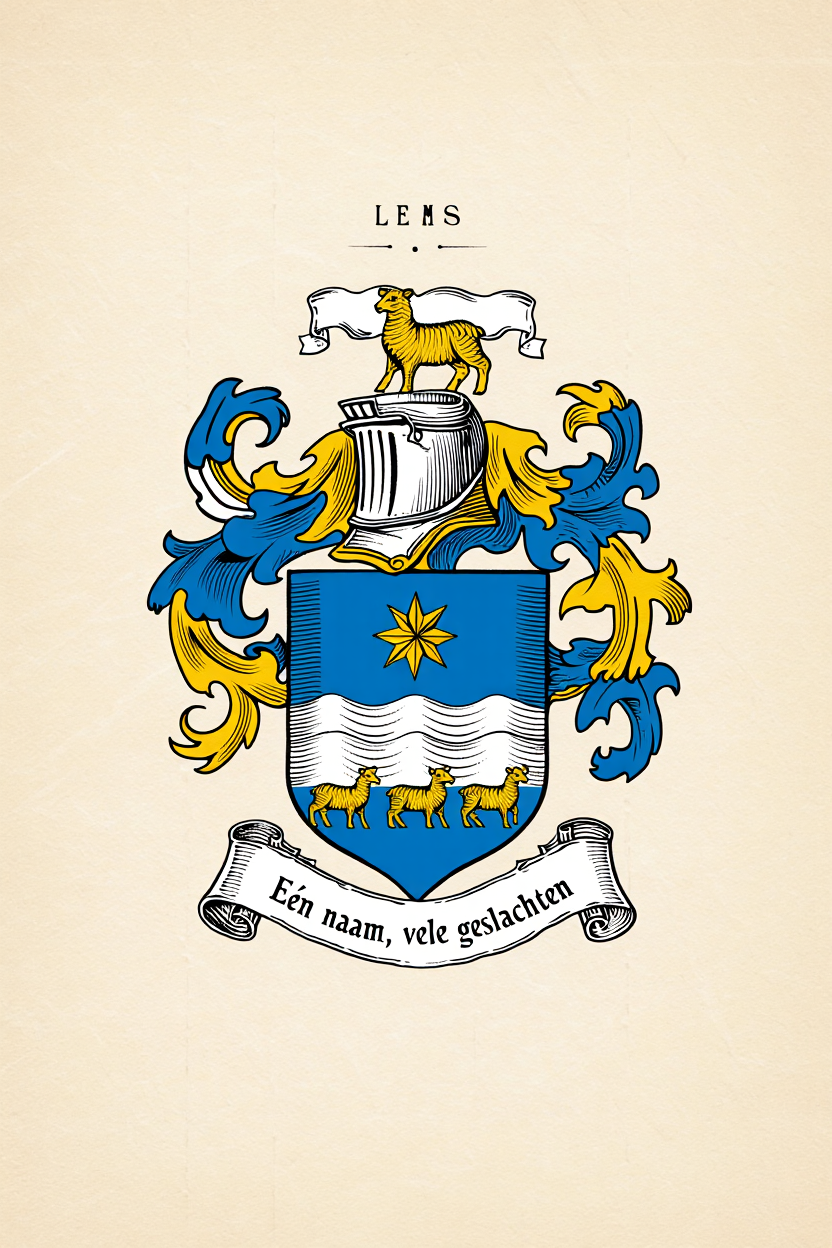 Familiewapen van de achternaam LEMS