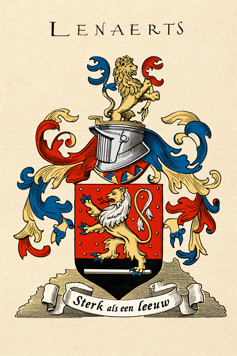 Familiewapen van de achternaam LENAERTS