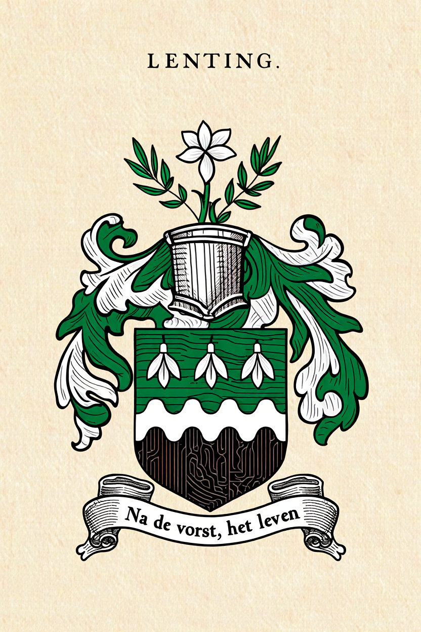 Familiewapen van de achternaam LENTING.