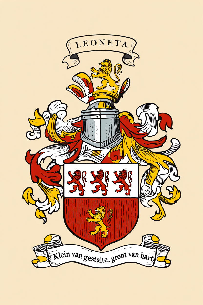Familiewapen van de achternaam LEONETA
