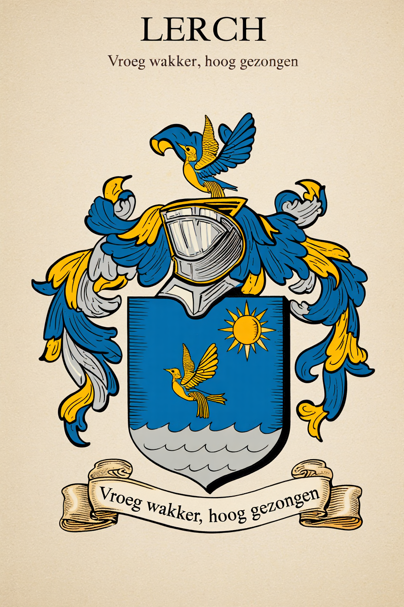Familiewapen van de achternaam LERCH