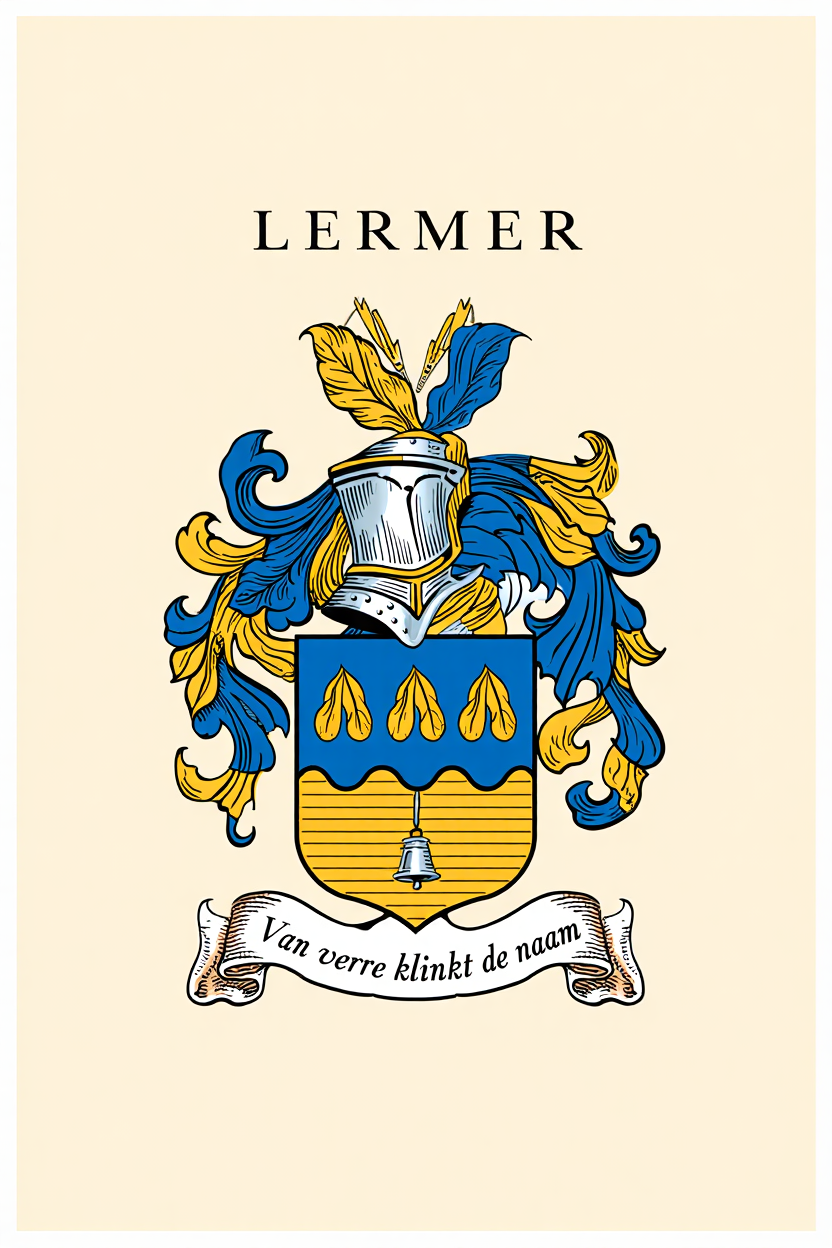 Familiewapen van de achternaam LERMER