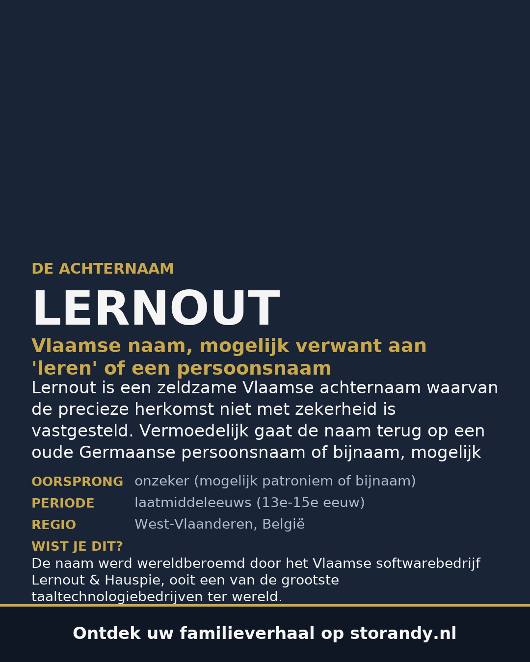 Familiewapen van de achternaam LERNOUT