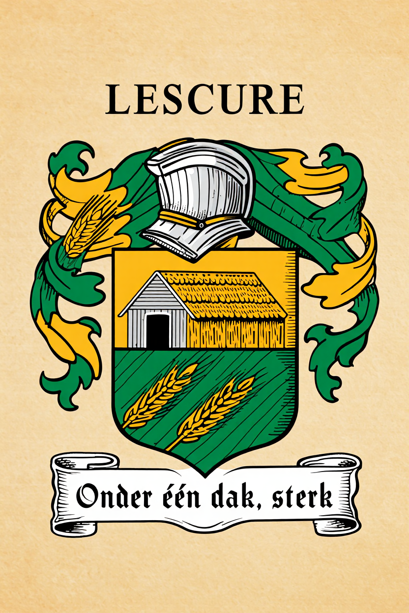 Familiewapen van de achternaam LESCURE
