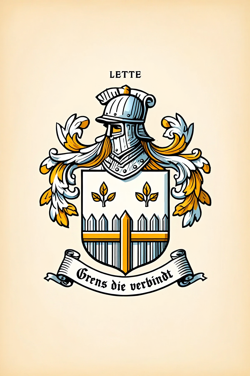 Familiewapen van de achternaam LETTE