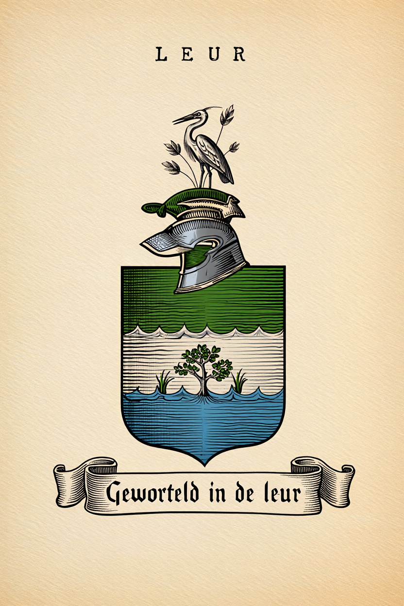 Familiewapen van de achternaam LEUR