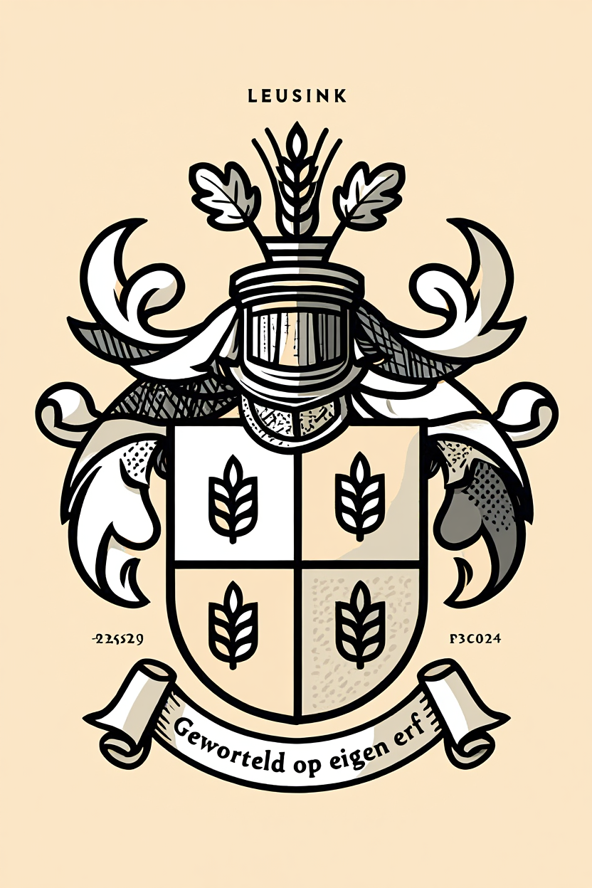 Familiewapen van de achternaam LEUSINK