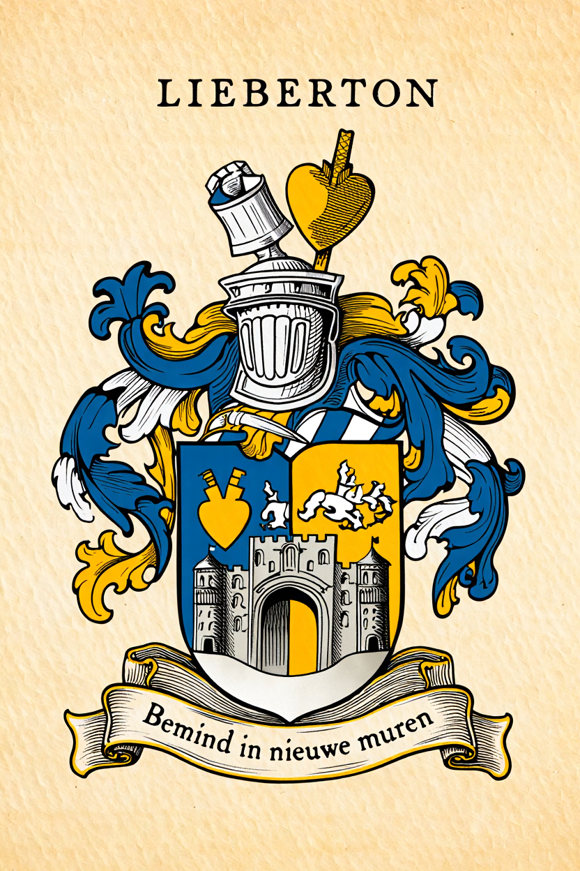 Familiewapen van de achternaam LIEBERTON