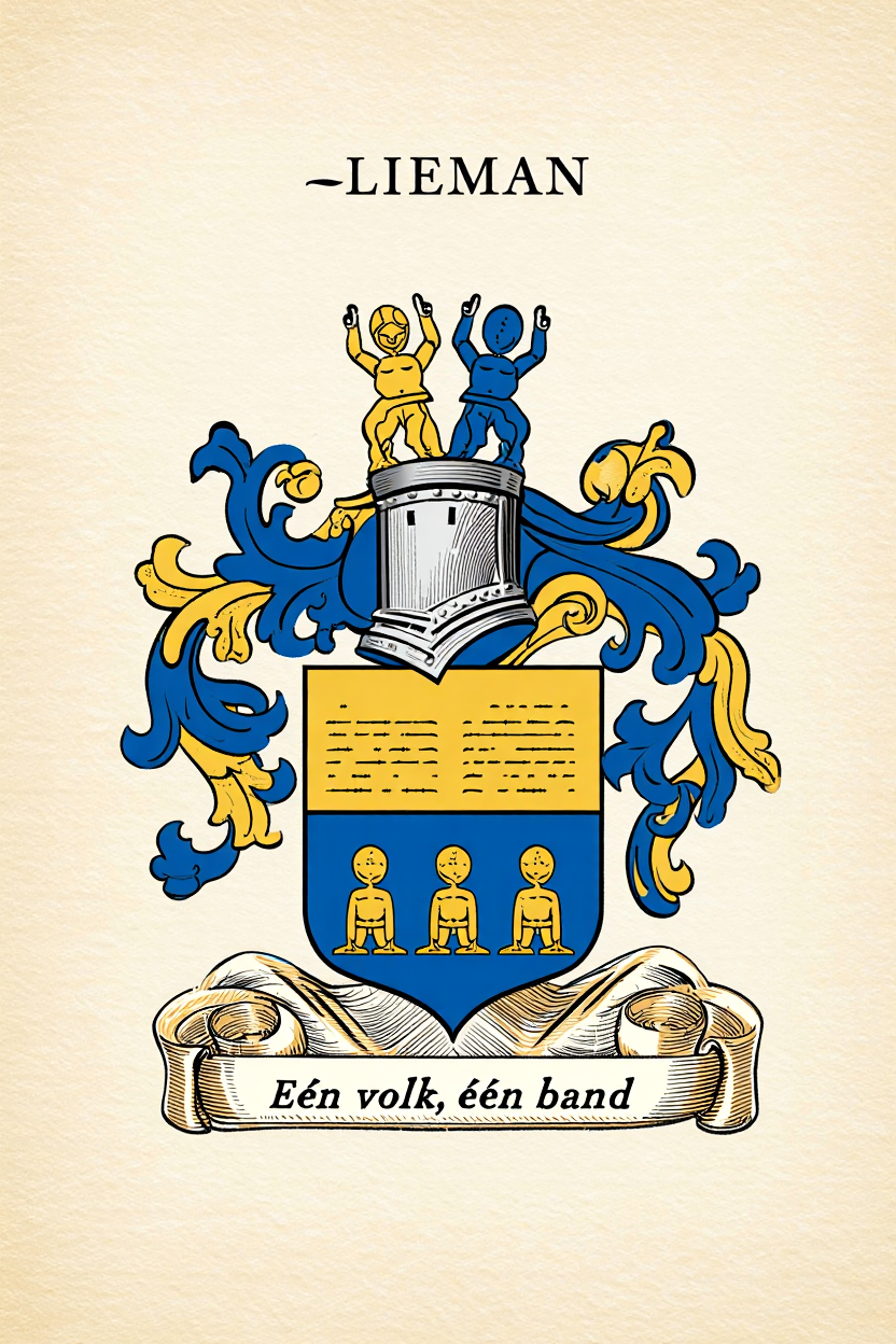 Familiewapen van de achternaam -LIEMAN