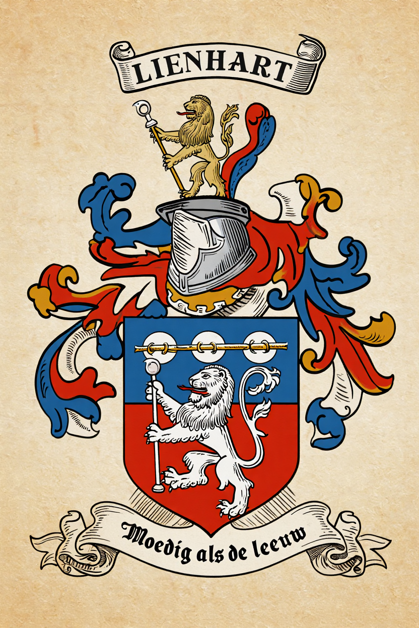 Familiewapen van de achternaam LIENHART