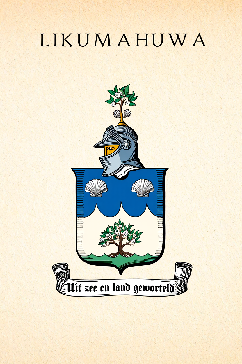 Familiewapen van de achternaam LIKUMAHUWA (vergrendeld)