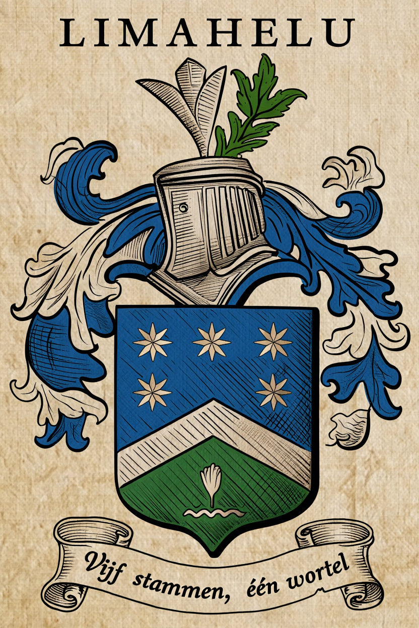 Familiewapen van de achternaam LIMAHELU