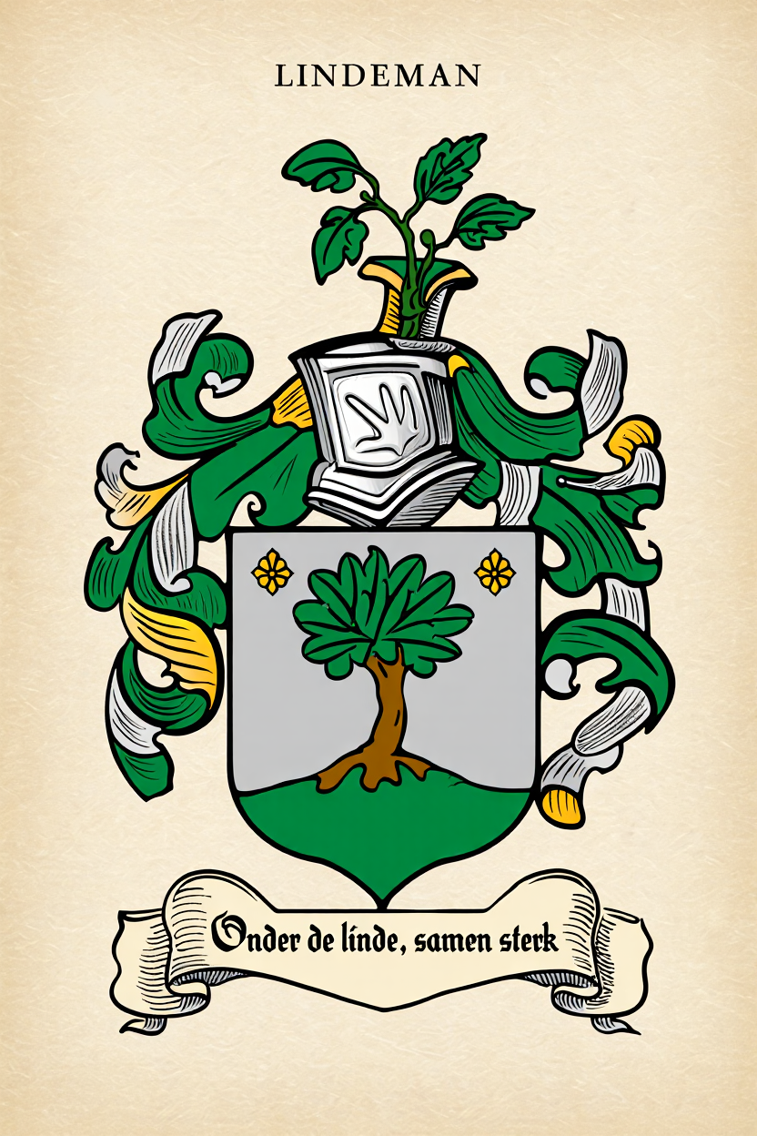 Familiewapen van de achternaam LINDEMAN