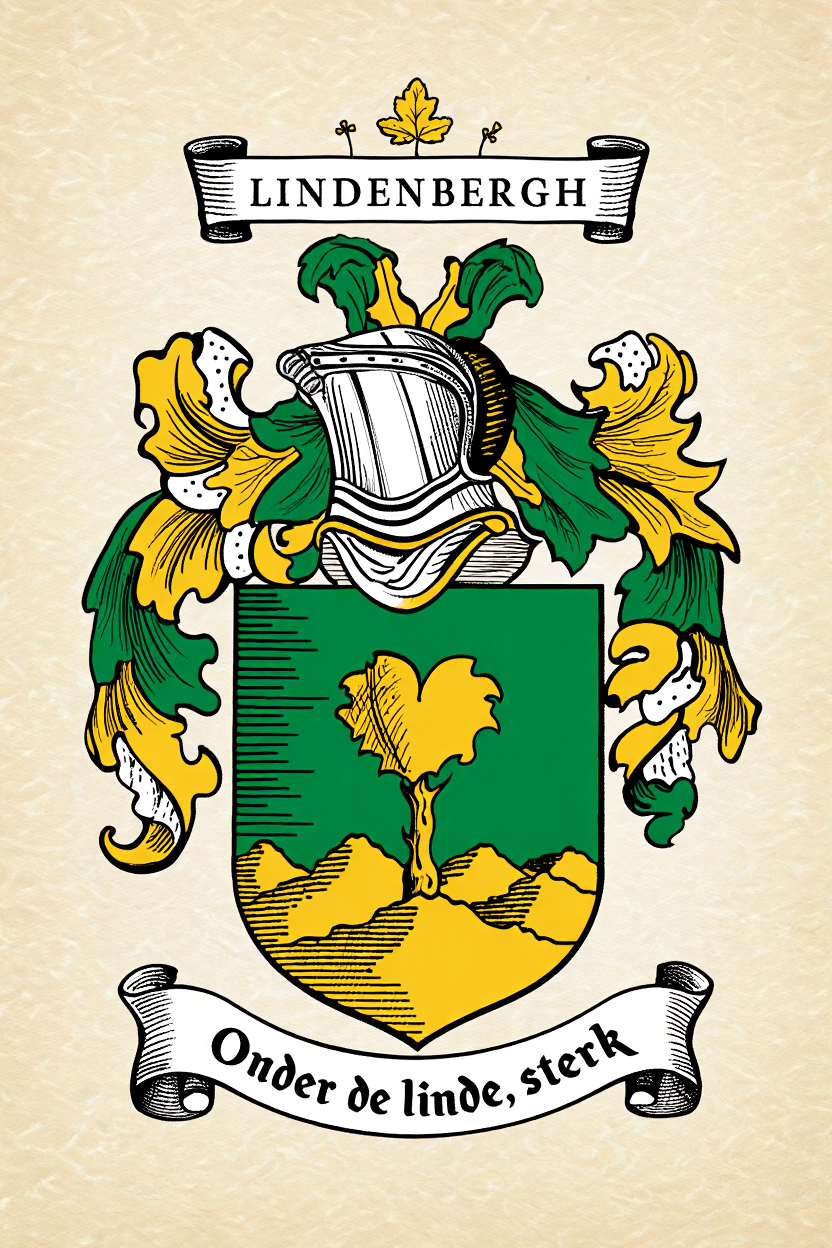Familiewapen van de achternaam LINDENBERGH