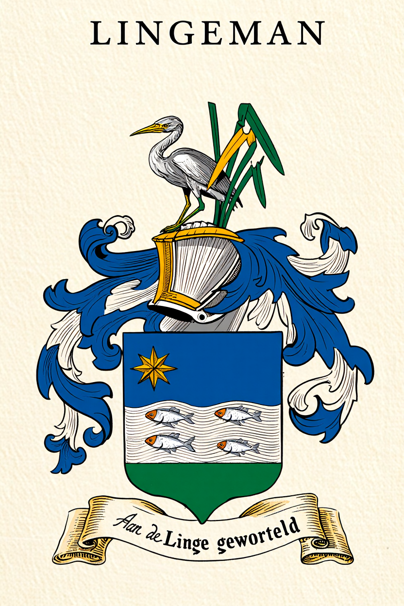 Familiewapen van de achternaam LINGEMAN