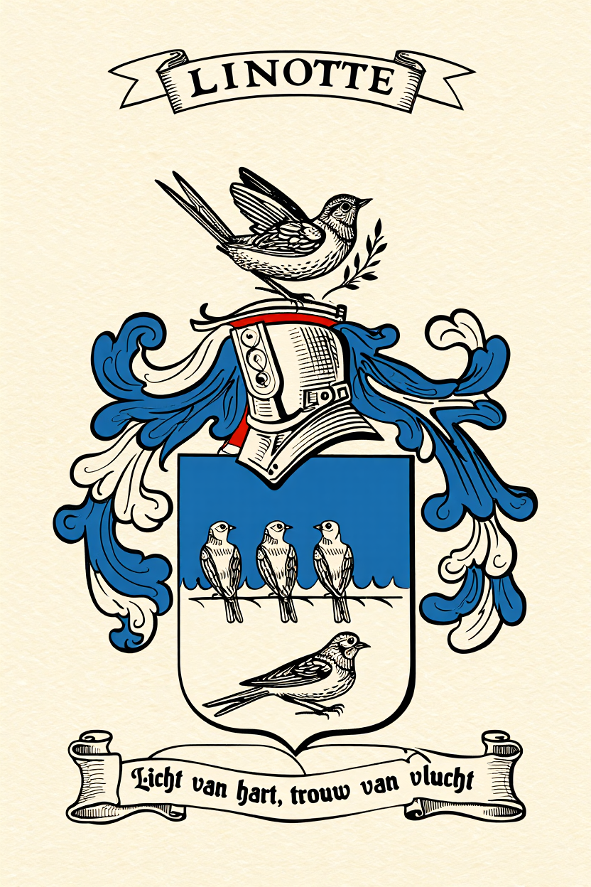 Familiewapen van de achternaam LINOTTE