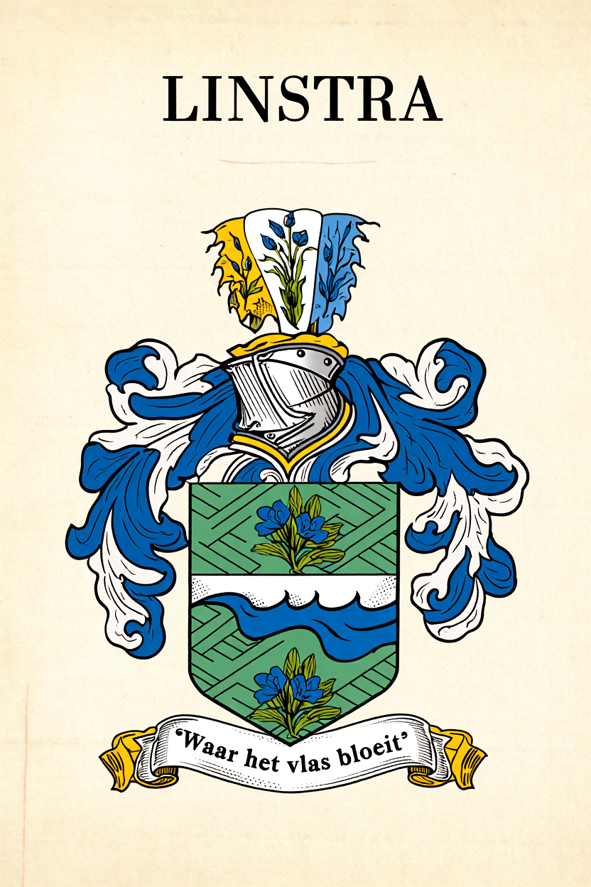 Familiewapen van de achternaam LINSTRA