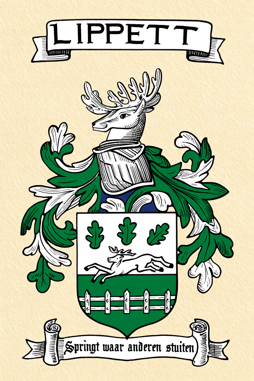 Familiewapen van de achternaam LIPPETT