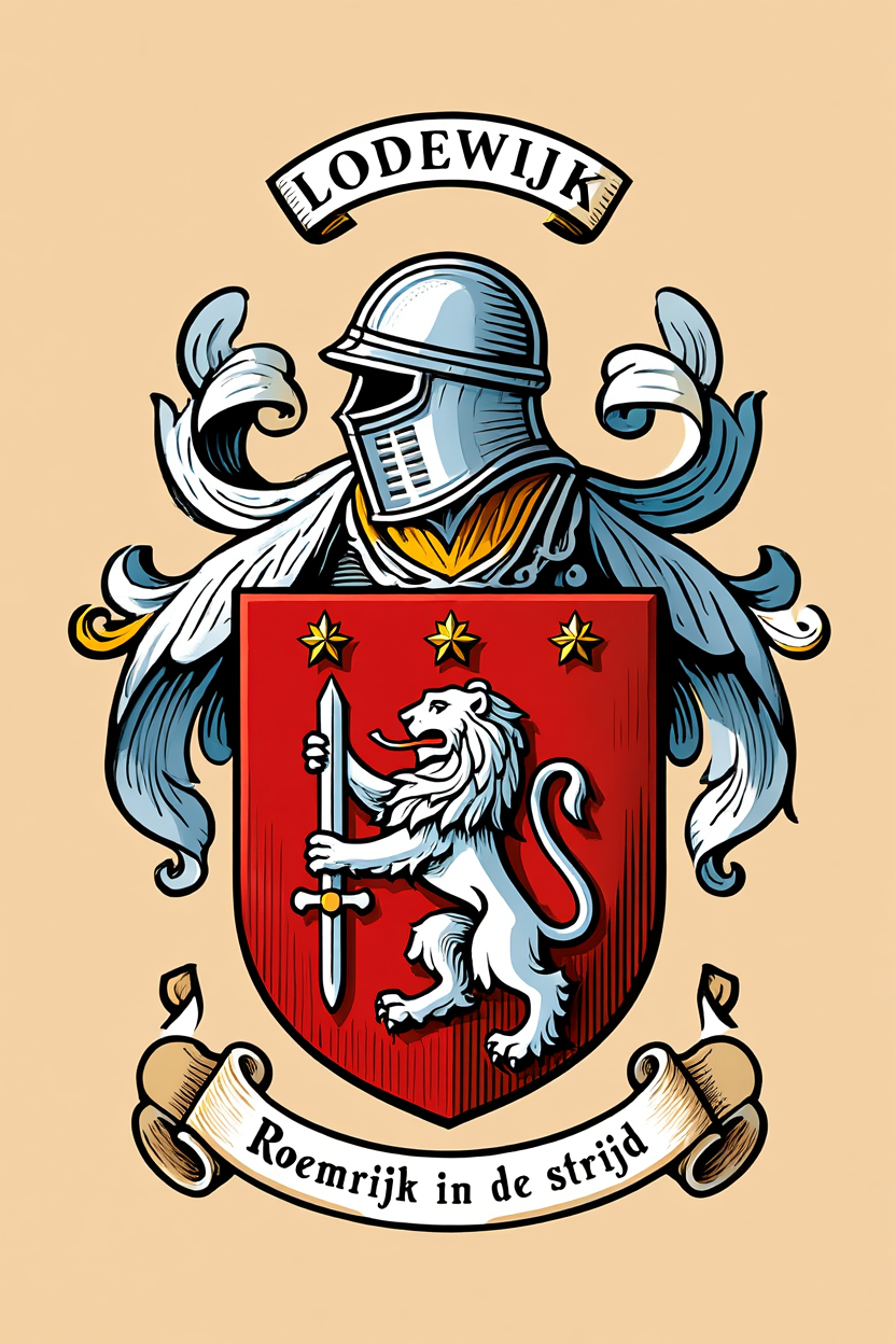 Familiewapen van de achternaam LODEWIJK