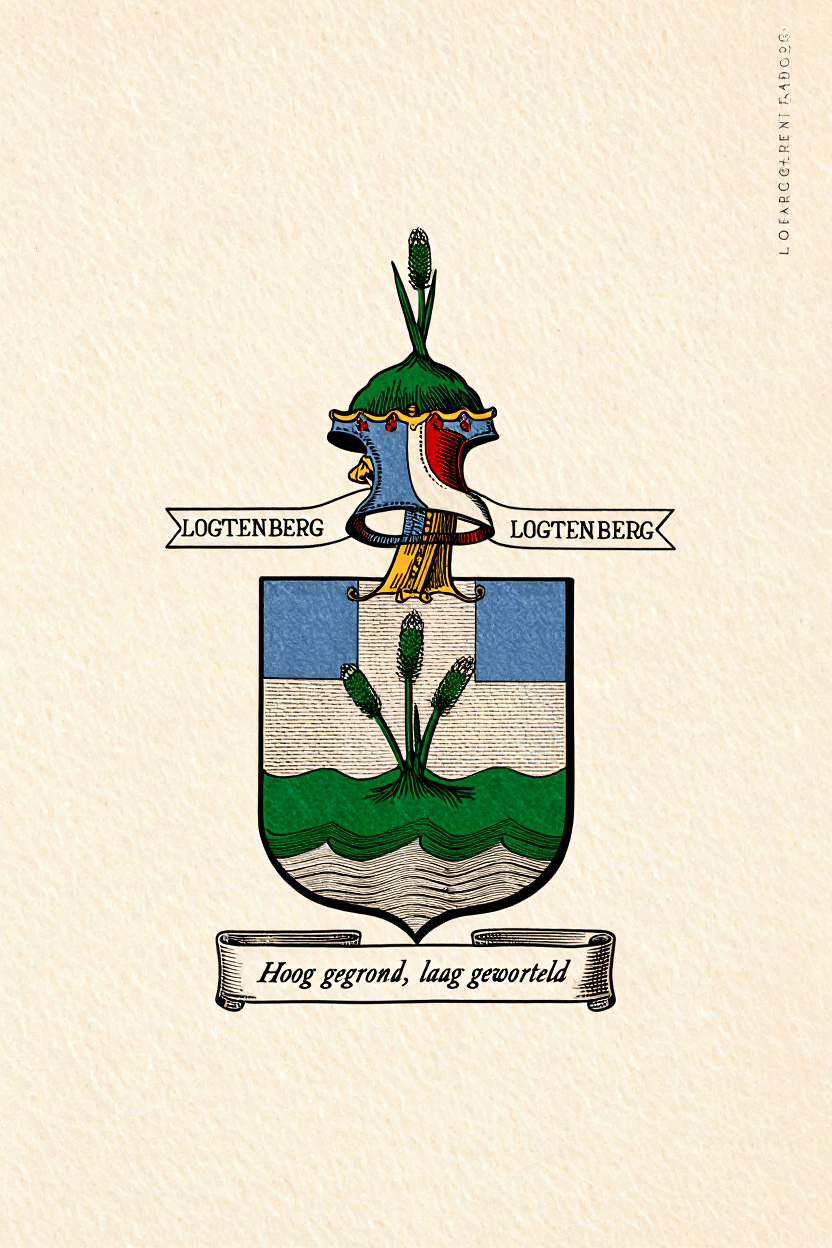 Familiewapen van de achternaam LOGTENBERG (vergrendeld)