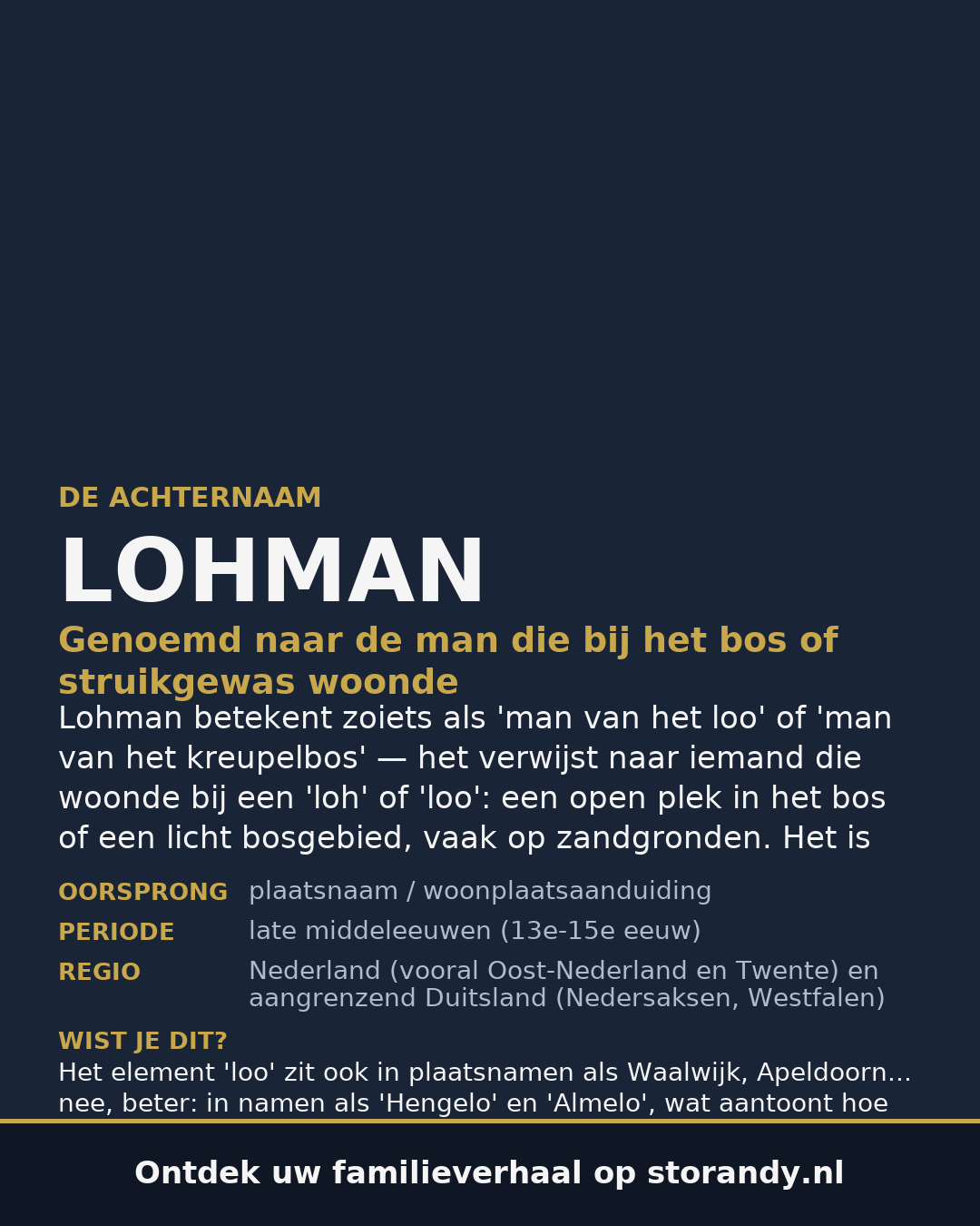 Familiewapen van de achternaam LOHMAN