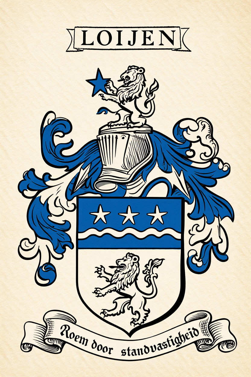 Familiewapen van de achternaam LOIJEN