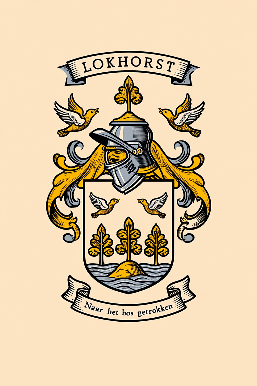 Familiewapen van de achternaam LOKHORST