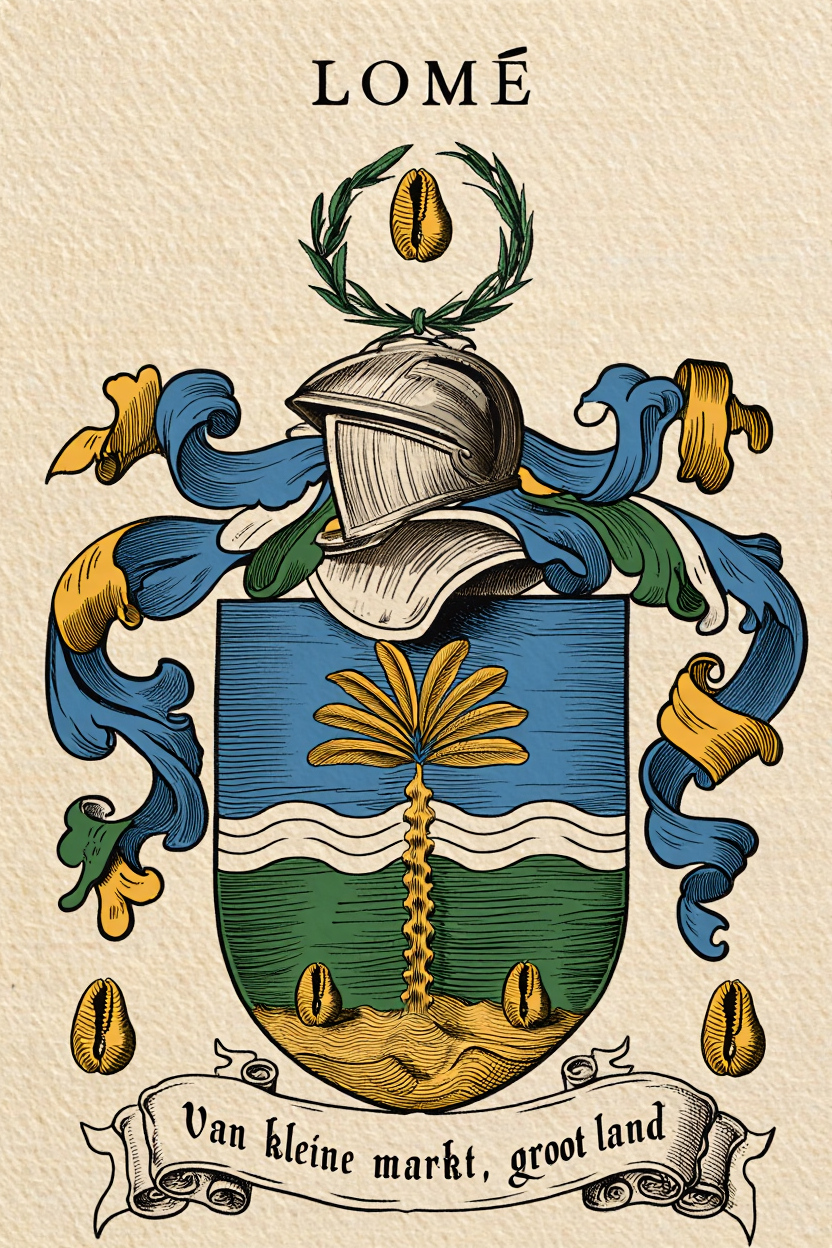 Familiewapen van de achternaam LOMÉ (vergrendeld)