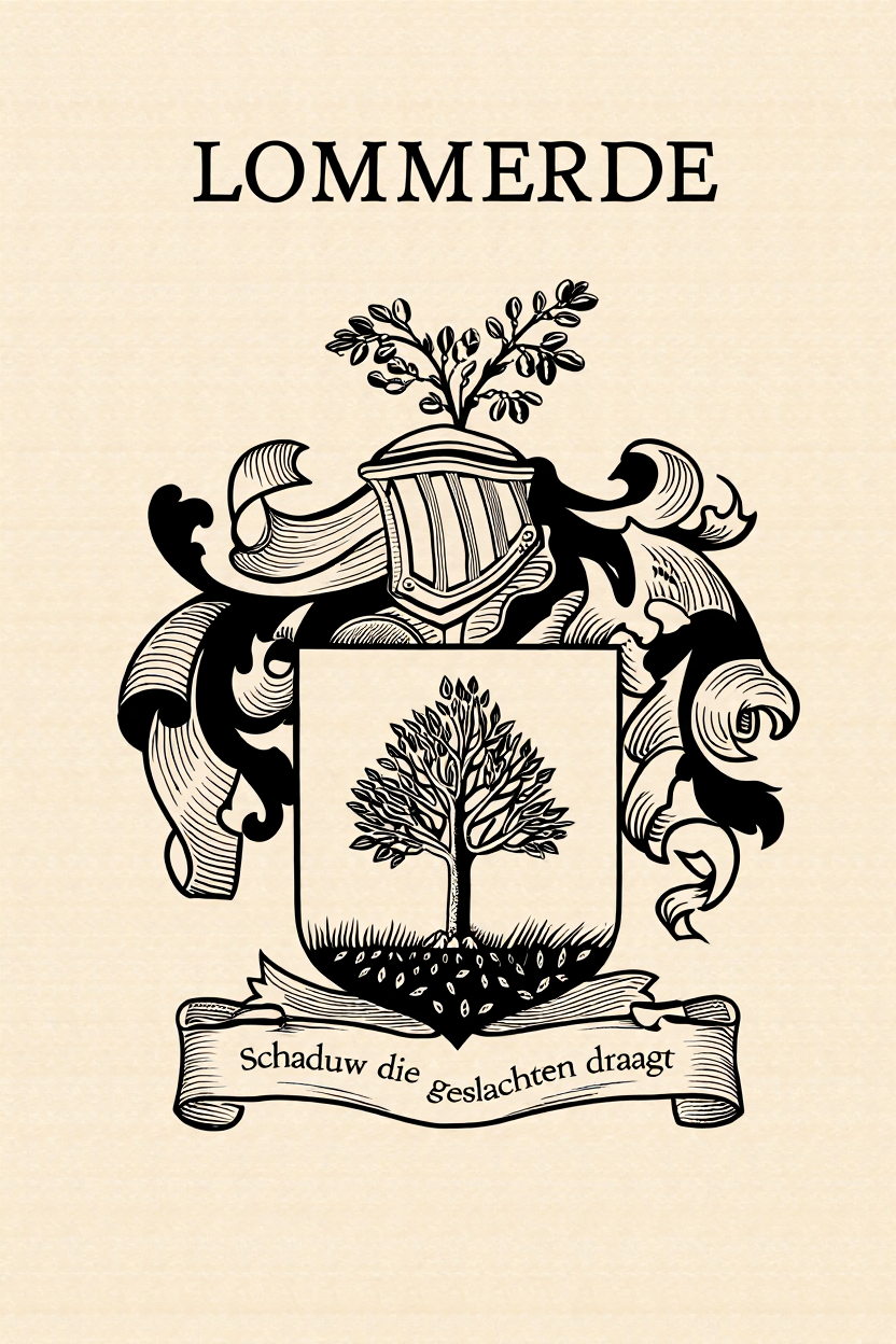Familiewapen van de achternaam LOMMERDE