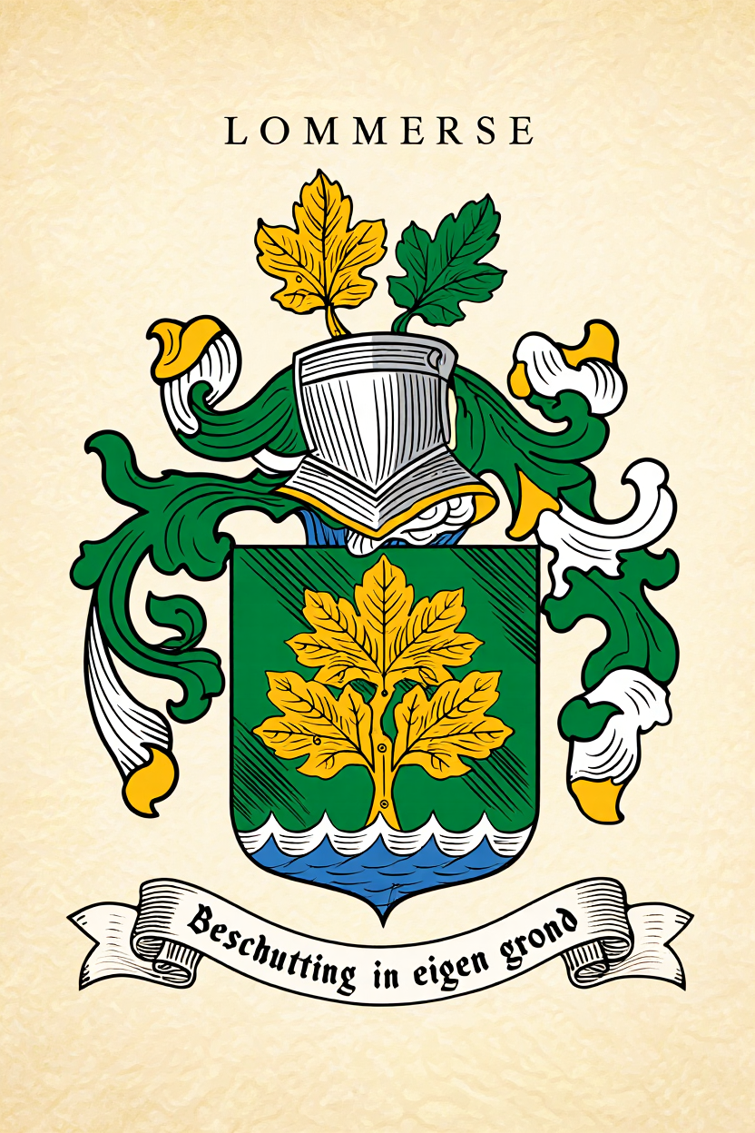 Familiewapen van de achternaam LOMMERSE