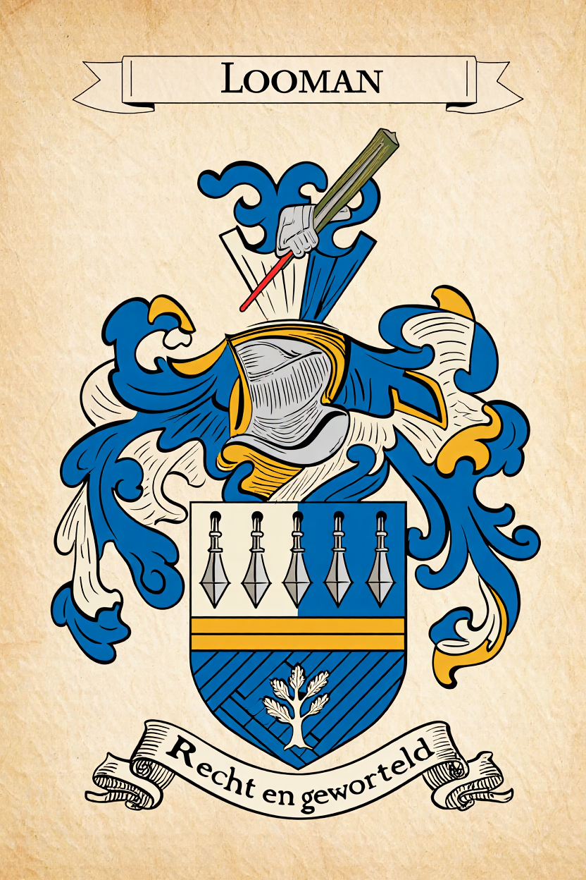 Familiewapen van de achternaam LOOMAN