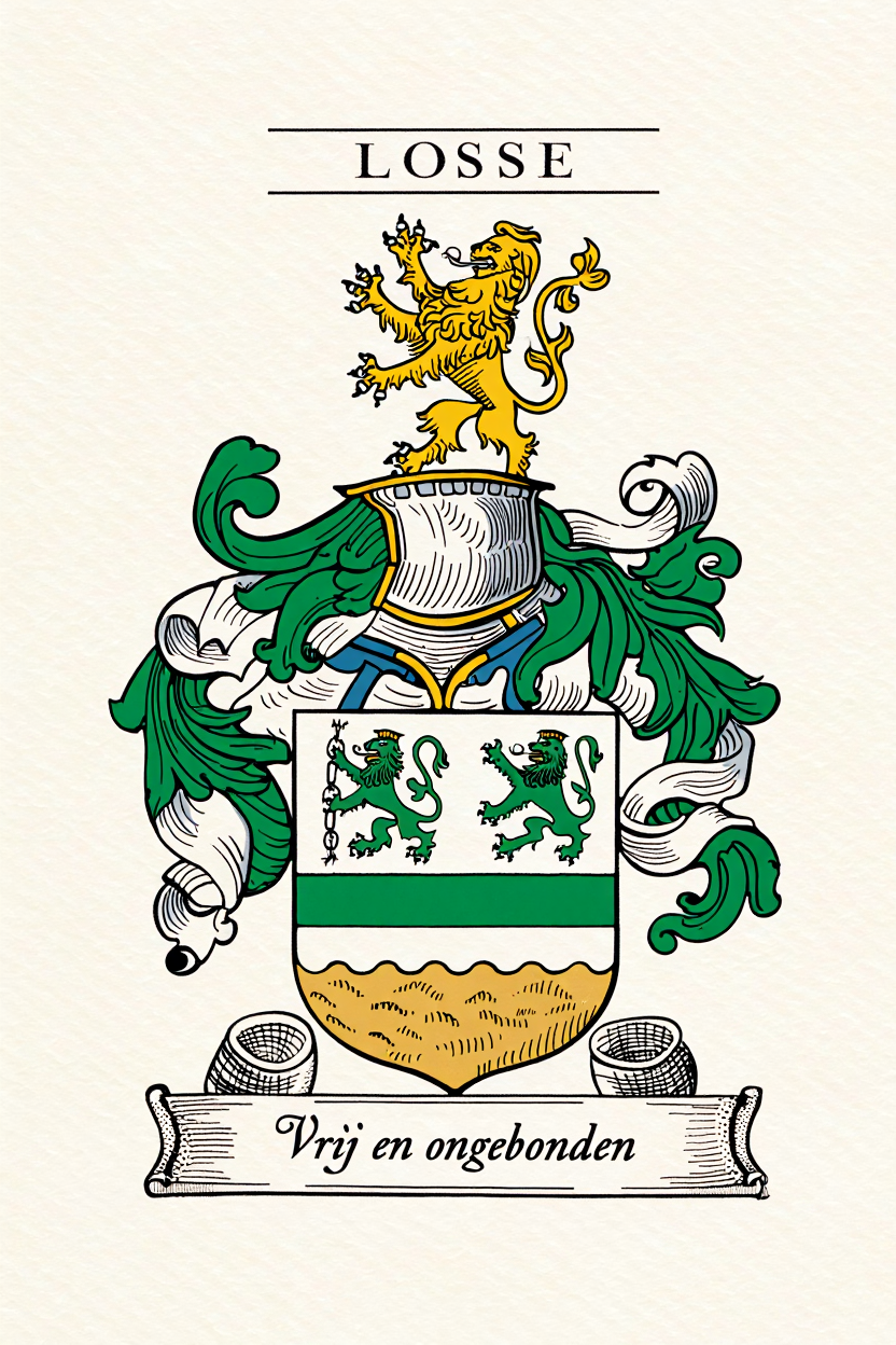 Familiewapen van de achternaam LOSSE