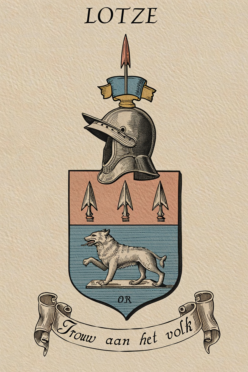 Familiewapen van de achternaam LOTZE